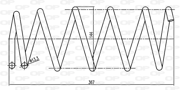 Suspension Spring (CSR9134.00)