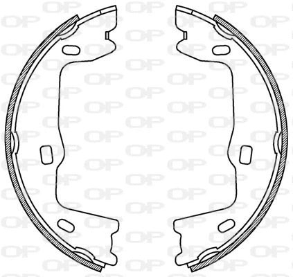 Brake Shoe Set (BSA2176.00)