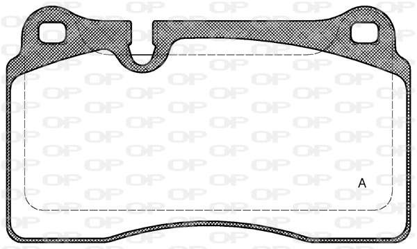 Brake Pad Set, disc brake (BPA1200.30)