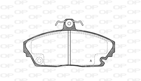 Brake Pad Set, disc brake (BPA0635.00)