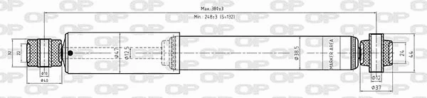 Shock Absorber (SAB8433.32)