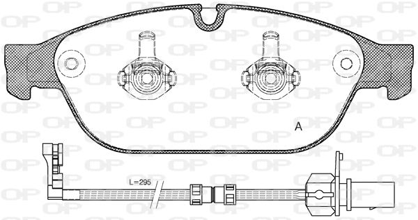 Brake Pad Set, disc brake (BPA1441.02)