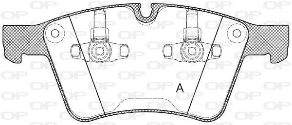 Brake Pad Set, disc brake (BPA1370.00)