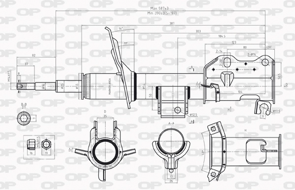 Shock Absorber (SAB8231.31)