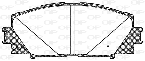 Brake Pad Set, disc brake (BPA1224.10)