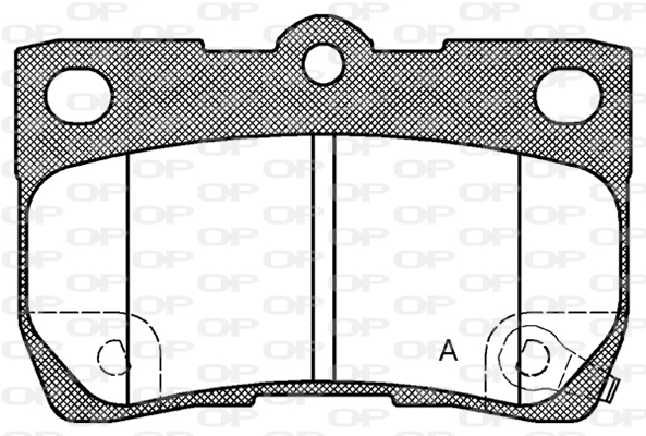 Brake Pad Set, disc brake (BPA1181.02)