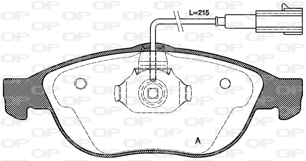 Brake Pad Set, disc brake (BPA0660.22)