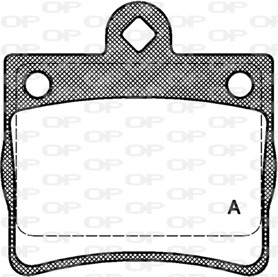Brake Pad Set, disc brake (BPA0630.00)