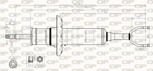 Shock Absorber (SAB8324.31)