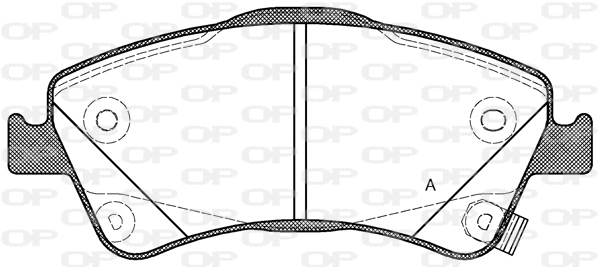 Brake Pad Set, disc brake (BPA1341.02)