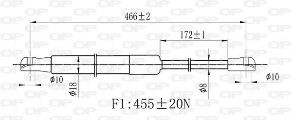 Gas Spring, boot/cargo area