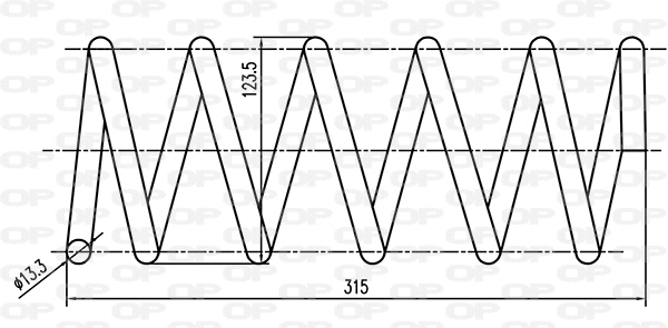 Suspension Spring (CSR9035.00)
