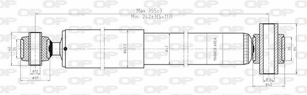 Shock Absorber (SAB8084.12)