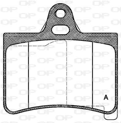 Brake Pad Set, disc brake (BPA0830.00)