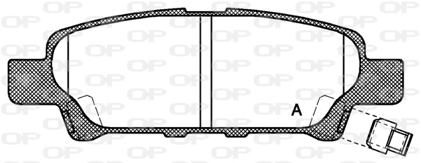 Brake Pad Set, disc brake (BPA1051.02)