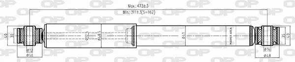 Shock Absorber (SAB8539.32)