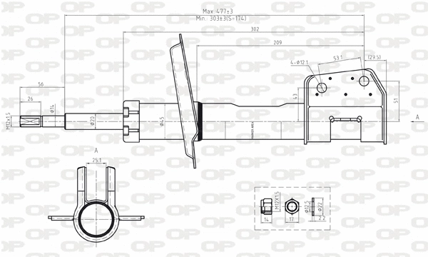 Shock Absorber (SAB8017.11)