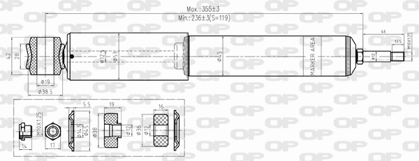 Shock Absorber (SAB8346.32)
