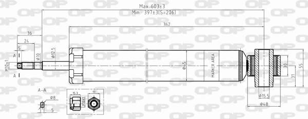 Shock Absorber (SAB8394.32)