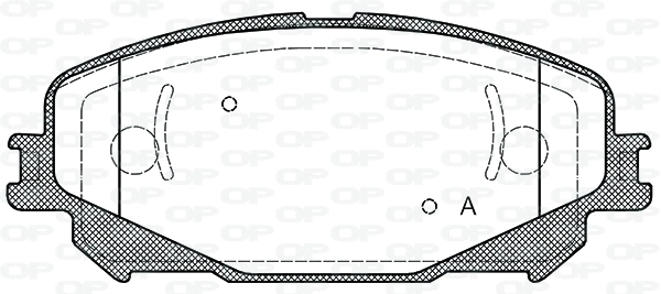 Brake Pad Set, disc brake (BPA1318.30)