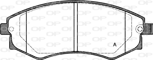 Brake Pad Set, disc brake (BPA0318.12)