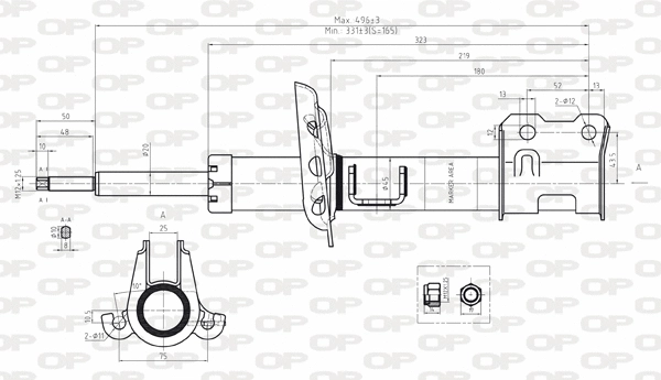 Shock Absorber (SAB8054.31)