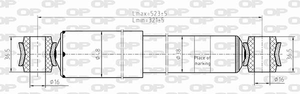 Shock Absorber (SAB8623.32)
