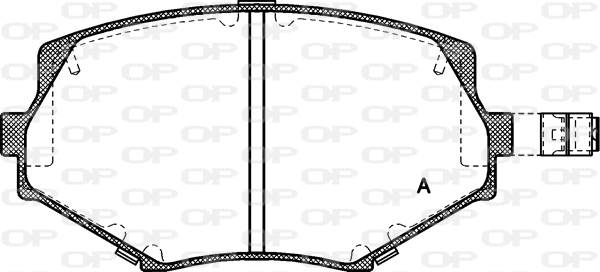 Brake Pad Set, disc brake (BPA0478.02)