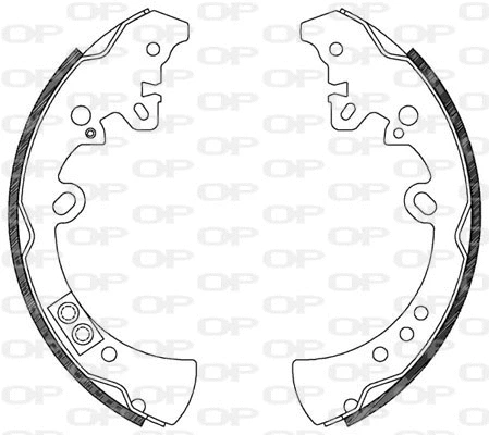 Brake Shoe Set (BSA2122.00)