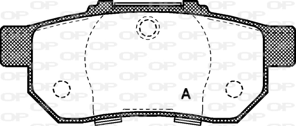 Brake Pad Set, disc brake (BPA0233.20)