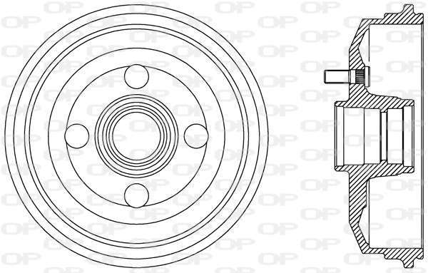 Brake Drum (BAD9058.40)
