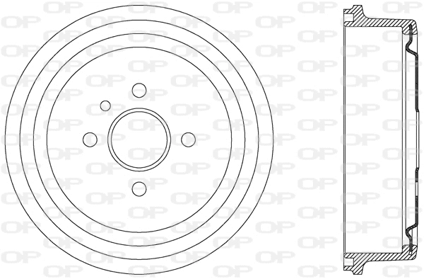 Brake Drum (BAD9020.20)