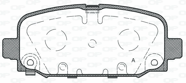 Brake Pad Set, disc brake (BPA1796.02)