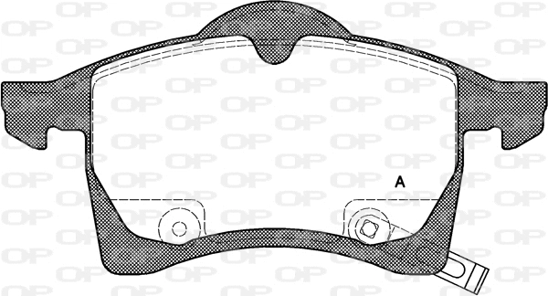 Brake Pad Set, disc brake (BPA0683.02)