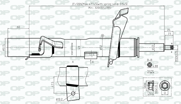 Shock Absorber (SAB8560.31)