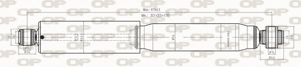 Shock Absorber (SAB8284.32)