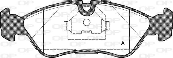 Brake Pad Set, disc brake (BPA0286.30)