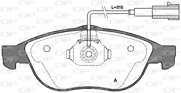 Brake Pad Set, disc brake (BPA0660.11)