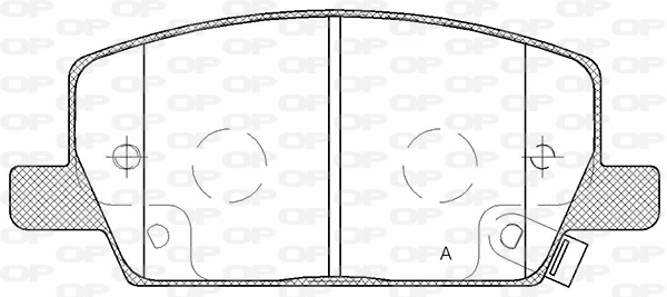 Brake Pad Set, disc brake (BPA1670.02)