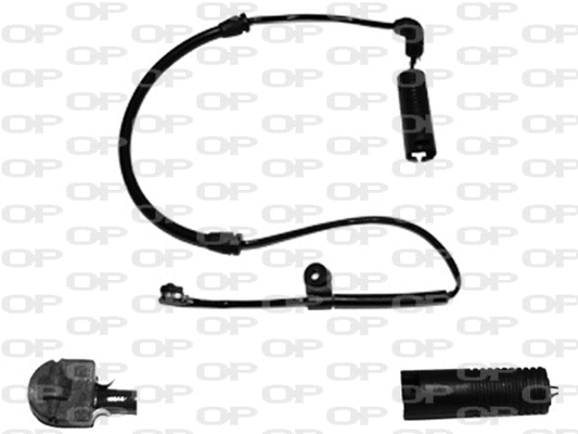 Warning Contact, brake pad wear (AK3074.00)