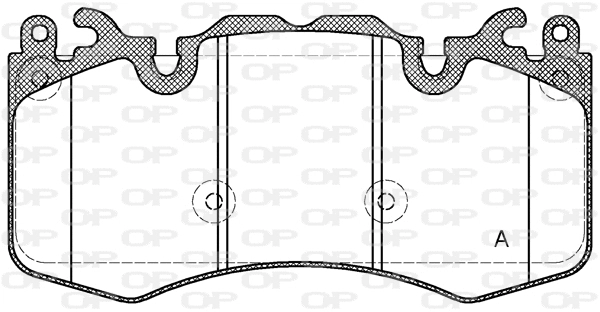 Brake Pad Set, disc brake (BPA1410.00)