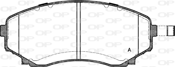 Brake Pad Set, disc brake (BPA0397.22)