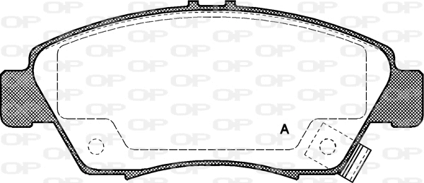 Brake Pad Set, disc brake (BPA0418.02)