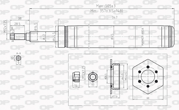 Shock Absorber (SAB8212.31)