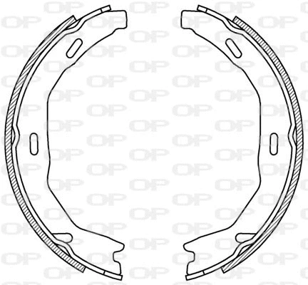Brake Shoe Set (BSA2222.00)