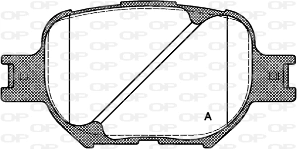 Brake Pad Set, disc brake (BPA0742.00)
