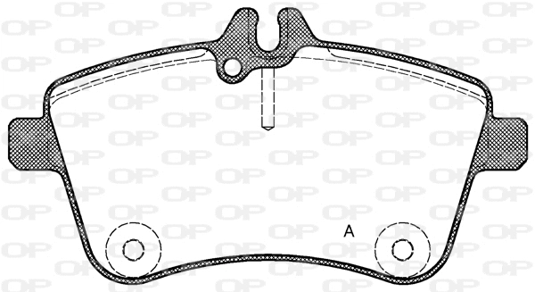 Brake Pad Set, disc brake (BPA1130.00)