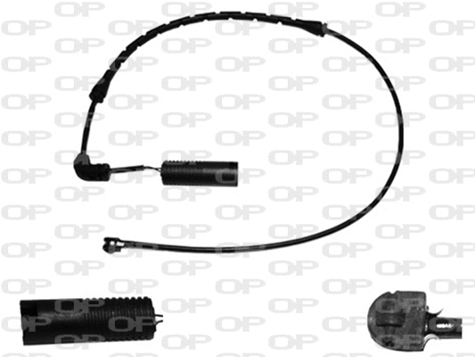 Warning Contact, brake pad wear (AK3085.00)