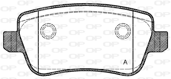 Brake Pad Set, disc brake (BPA1178.00)