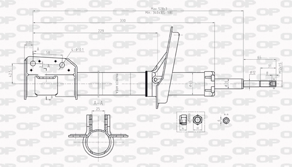 Shock Absorber (SAB8012.31)